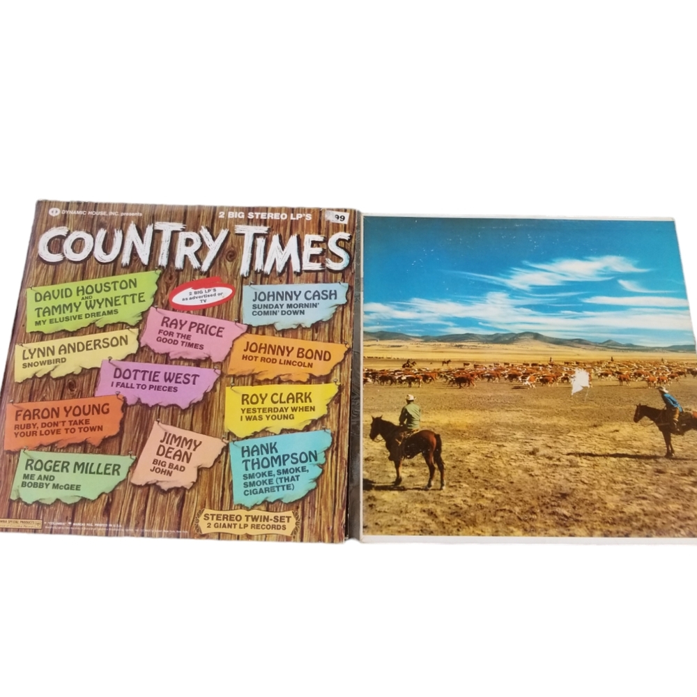 ❗Retro Country Music Record Bundle❗